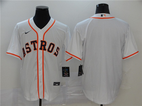 Personalized Astros Blank White 2020 Cool Base Jersey