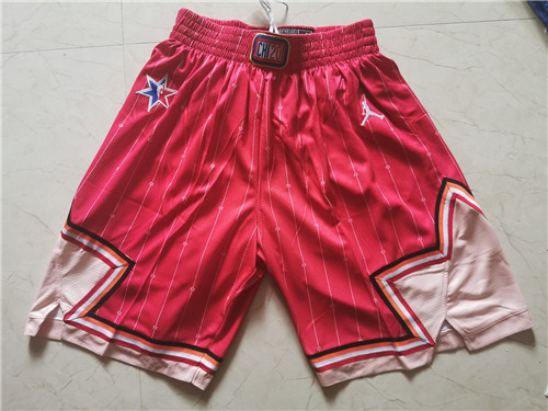 Personalized Bulls 2020 NBA All-Star Red Jordan Brand Swingman Shorts