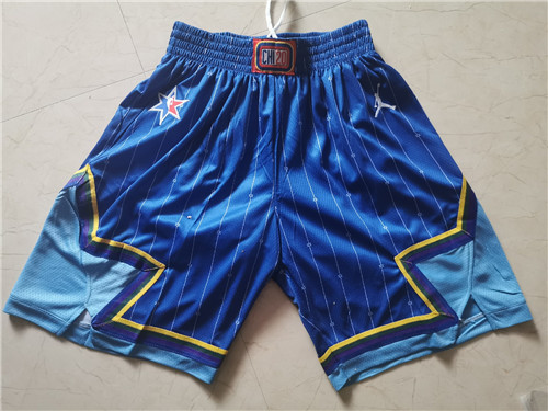 Personalized Bulls 2020 NBA All-Star Blue Jordan Brand Swingman Shorts