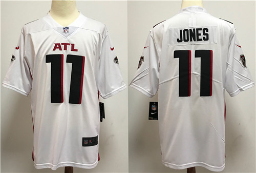 Personalized Falcons 11 Julio Jones white New Untouchable Limited Jersey