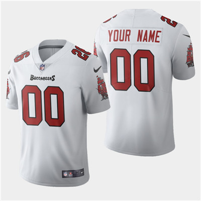 Personalized Custom Men’s Tampa Bay Buccaneers 2020 Limited White Jersey