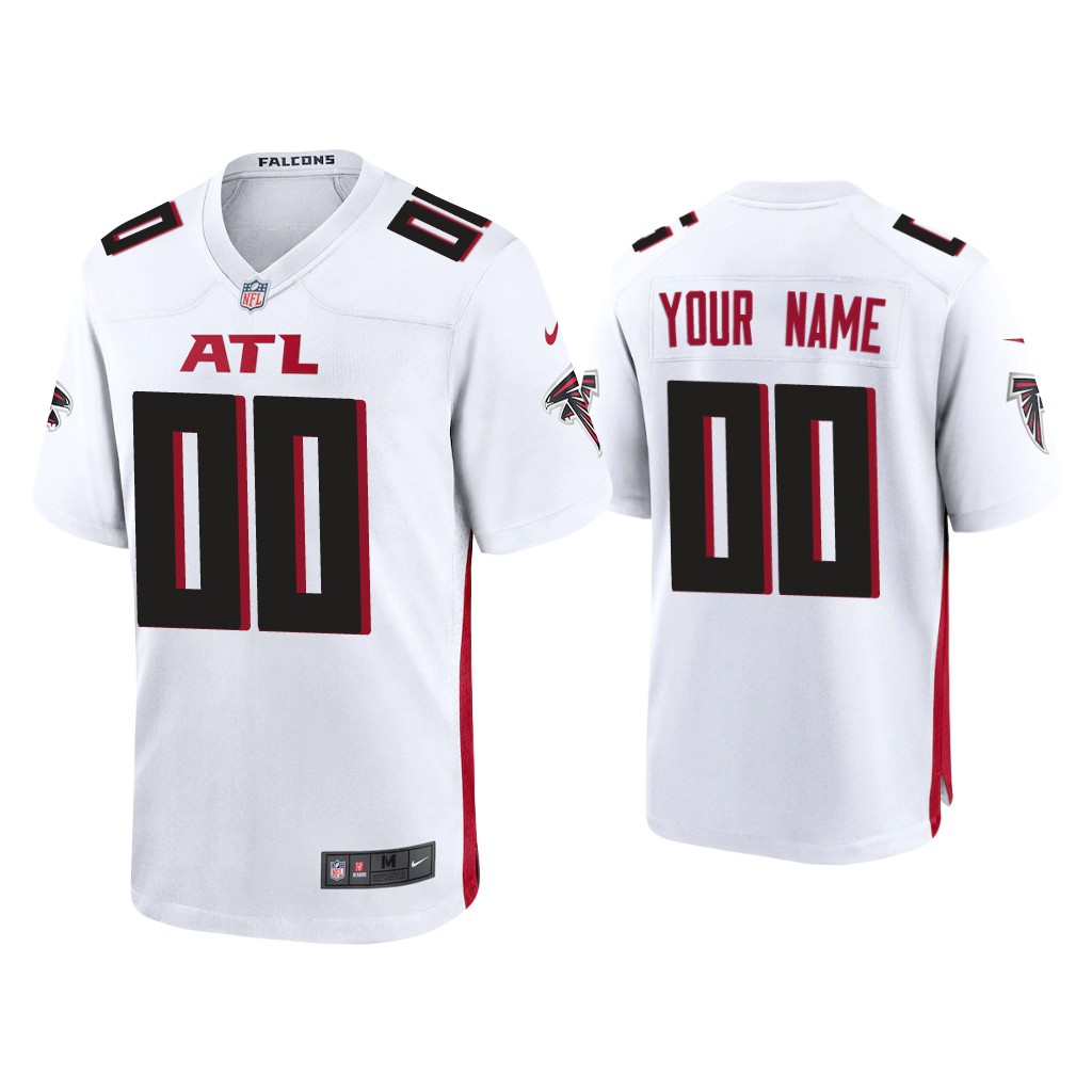 Personalized Custom Atlanta Falcons White 2020 new Limited Jerseys (1)