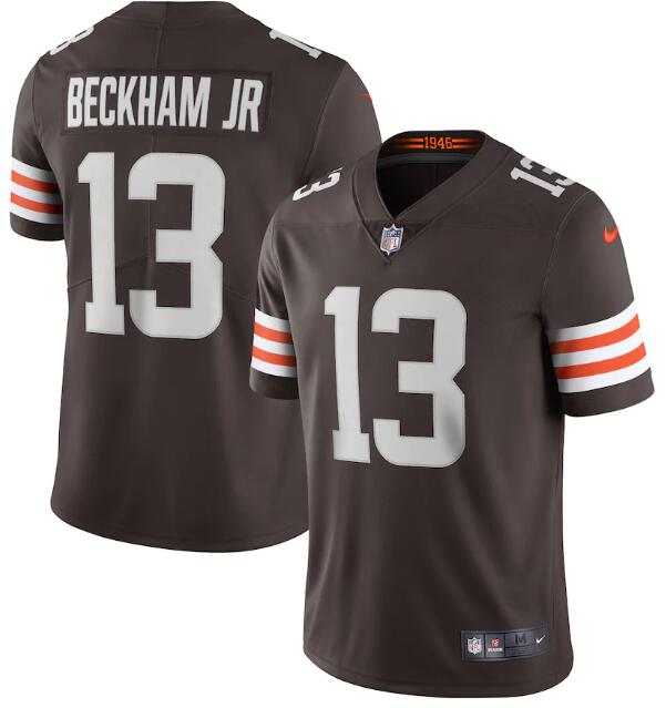 Personalized Browns 13 Odell Beckham Jr. Brown 2020 New Untouchable Limited Jersey