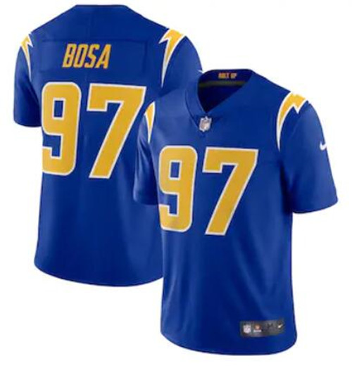 Personalized Chargers 97 Joey Bosa Royal 2020 New Untouchable Limited Jersey