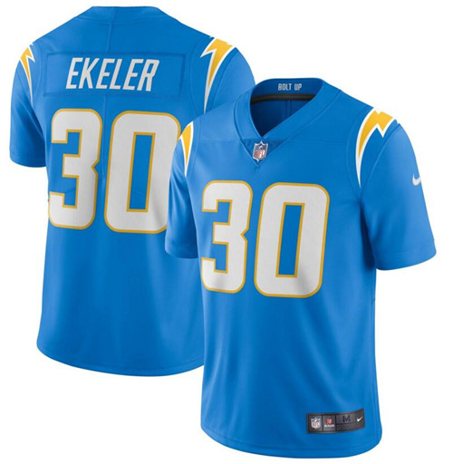 Personalized Chargers 30 Austin Ekeler Blue 2020 New Untouchable Limited Jersey