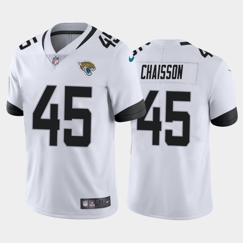 Personalized Youth Jaguars 45 K’Lavon Chaisson White Youth 2020 NFL Draft First Round Pick Untouchable Limited Jersey