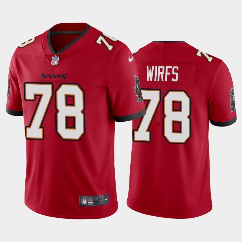 Personalized Buccaneers 78 Tristan Wirfs Red 2020 NFL Draft First Round Pick Untouchable Limited Jersey
