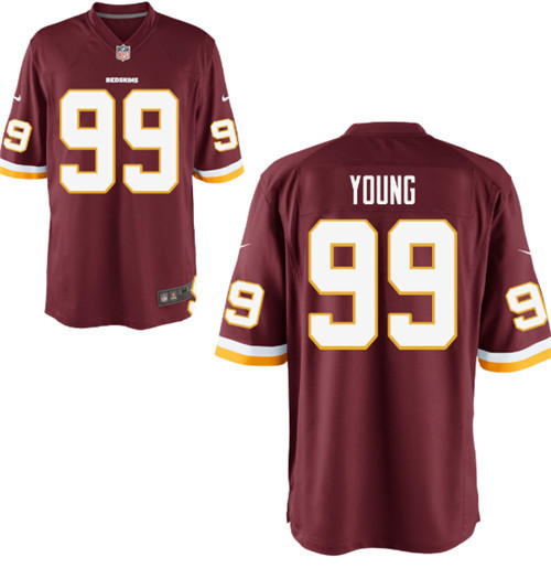 Personalized Men’s Washington Redskins #99 Chase Young Burgundy 2020 NFL Draft First Round Pick Red Limited Jersey