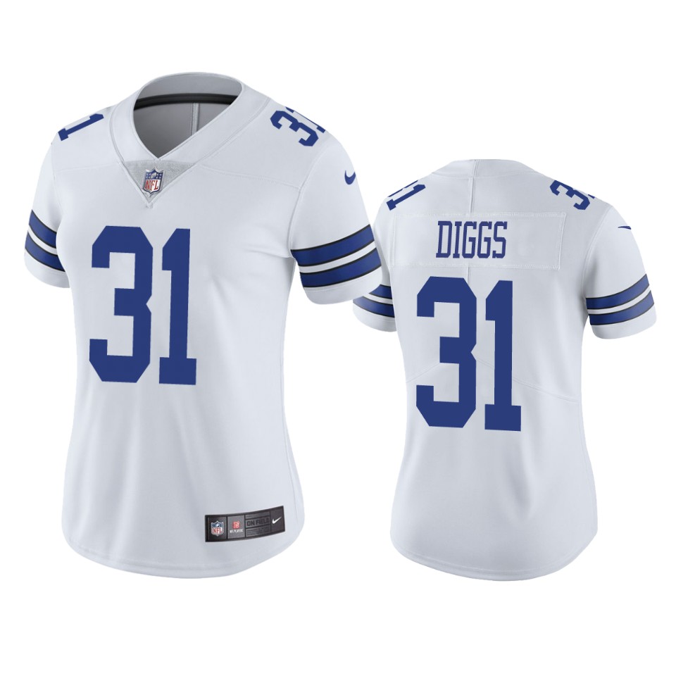 Personalized Women Cowboys #31 trevon diggs white Team Color Men’s Stitched NFL Untouchable Limited Jersey