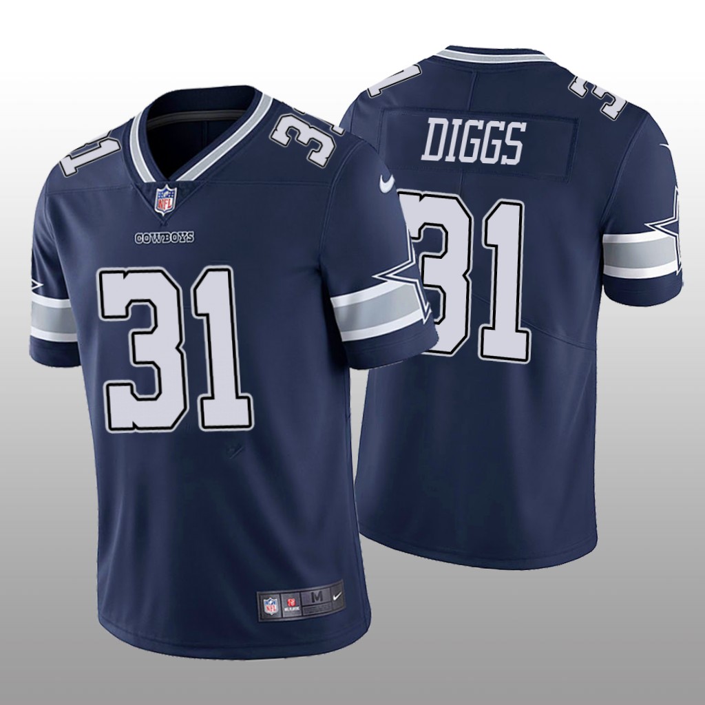 Personalized Cowboys #31 trevon diggs Navy Blue Team Color Men’s Stitched NFL Untouchable Limited Jersey