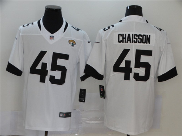 Personalized Jaguars 45 K’Lavon Chaisson White 2020 NFL Draft First Round Pick Untouchable Limited Jersey