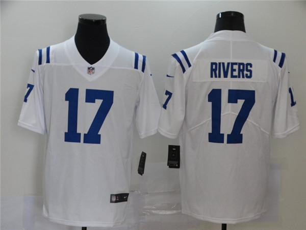 Personalized Colts 17 Philip Rivers White Untouchable Limited Jersey