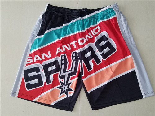 Personalized Spurs Yellow Black Big Face With Pocket Swingman Shorts