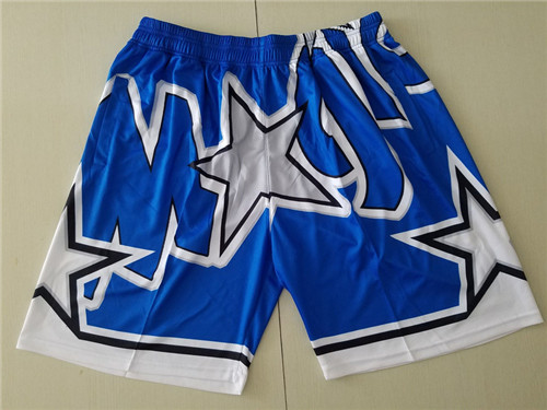Personalized Magic Blue Big Face With Pocket Swingman Shorts