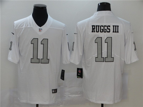 Personalized Raiders 11 Henry Ruggs III White 2020 NFL Draft First Round Pick Color Rush Limited Jersey