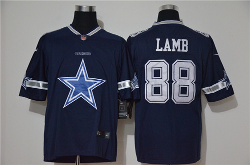 Personalized Cowboys 88 Ceedee Lamb Navy Untouchable Limited Jersey