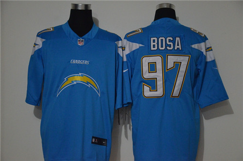 Personalized Chargers 97 Joey Bosa Blue Untouchable Limited Jersey