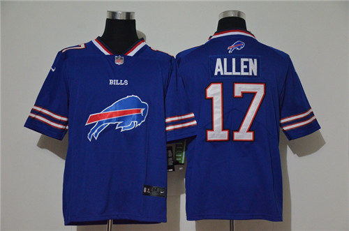 Personalized Bills 17 Josh Allen Royal Untouchable Limited Jersey