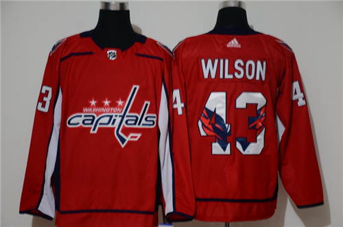 Personalized Capitals 43 Tom Wilson Red Fashion Jersey