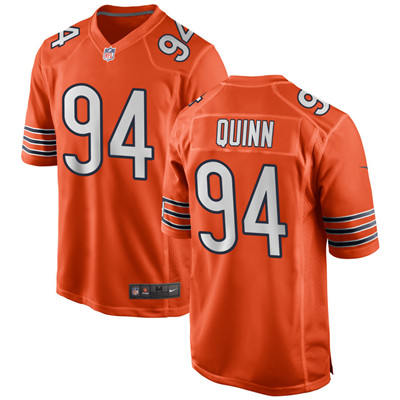 Personalized Men’s Chicago Bears #94 Robert Quinn Untouchable Limited Orange Jersey