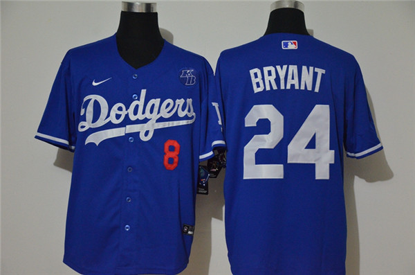 Personalized Dodgers 24 Kobe Bryant Royal 2020 KB Cool Base Jersey