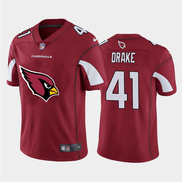 Personalized Cardinals 41 Kenyan Drake Red Team Big Logo Untouchable Limited Jersey