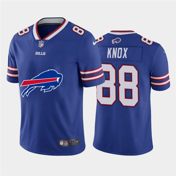 Personalized Bills 88 Dawson Knox Royal Team Big Logo Untouchable Limited Jersey