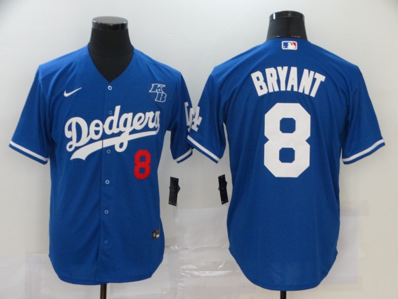 Personalized Dodgers 8 Kobe Bryant Royal 2020 KB Cool Base Jersey