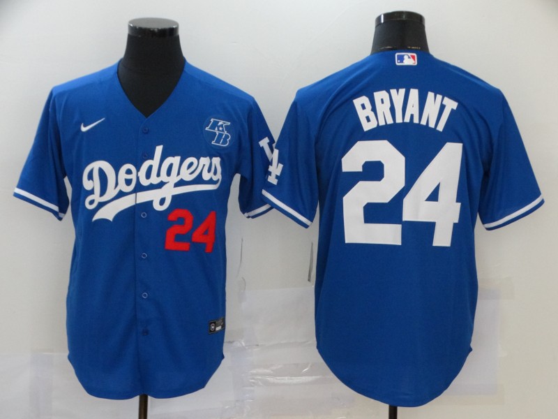 Personalized Dodgers 24 Kobe Bryant Royal 2020 KB Cool Base Jersey