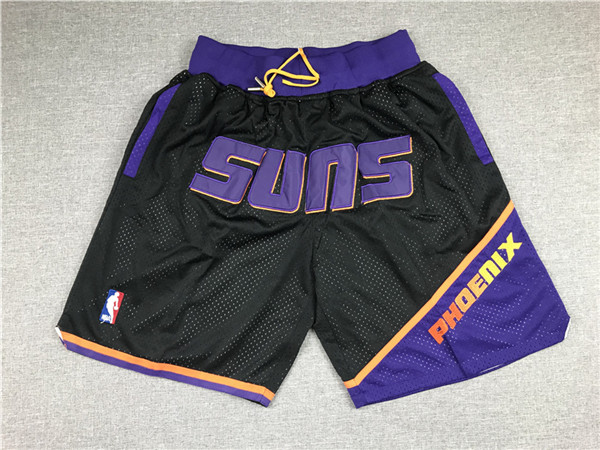 Personalized Suns Black Just Don With Pocket Swingman Shorts