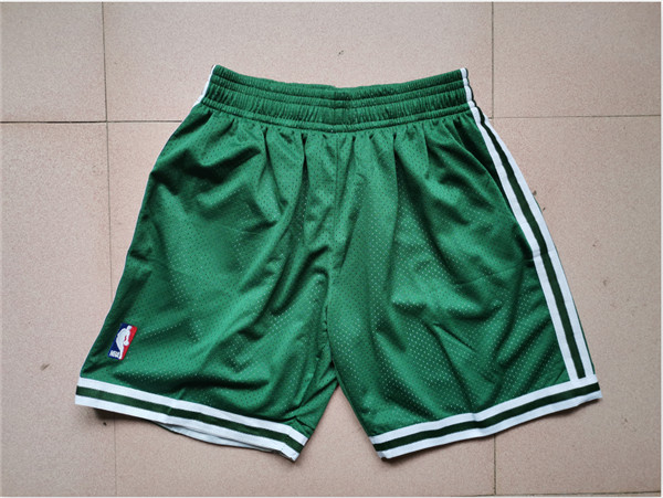 Personalized Celtics Green Mitchell Ness Mesh Swingman Shorts