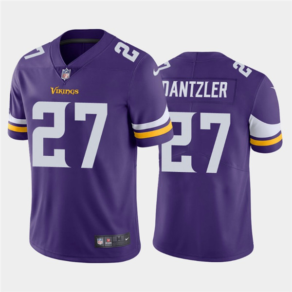 Personalized Vikings 27 Cameron Dantzler Purple 2020 NFL Draft Untouchable Limited Jersey