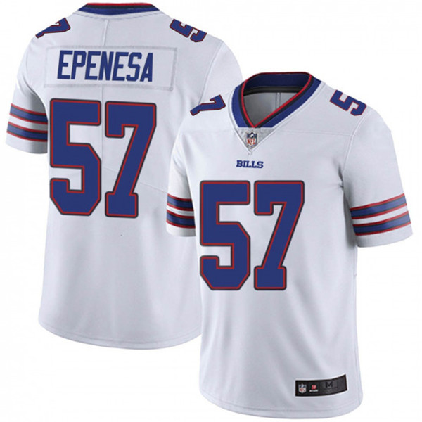 Personalized Bills 57 AJ Epenesa Red 2020 NFL Draft Untouchable Limited Jersey