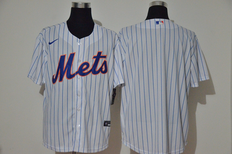 Personalized Mets Blank White 2020 Cool Base Jersey