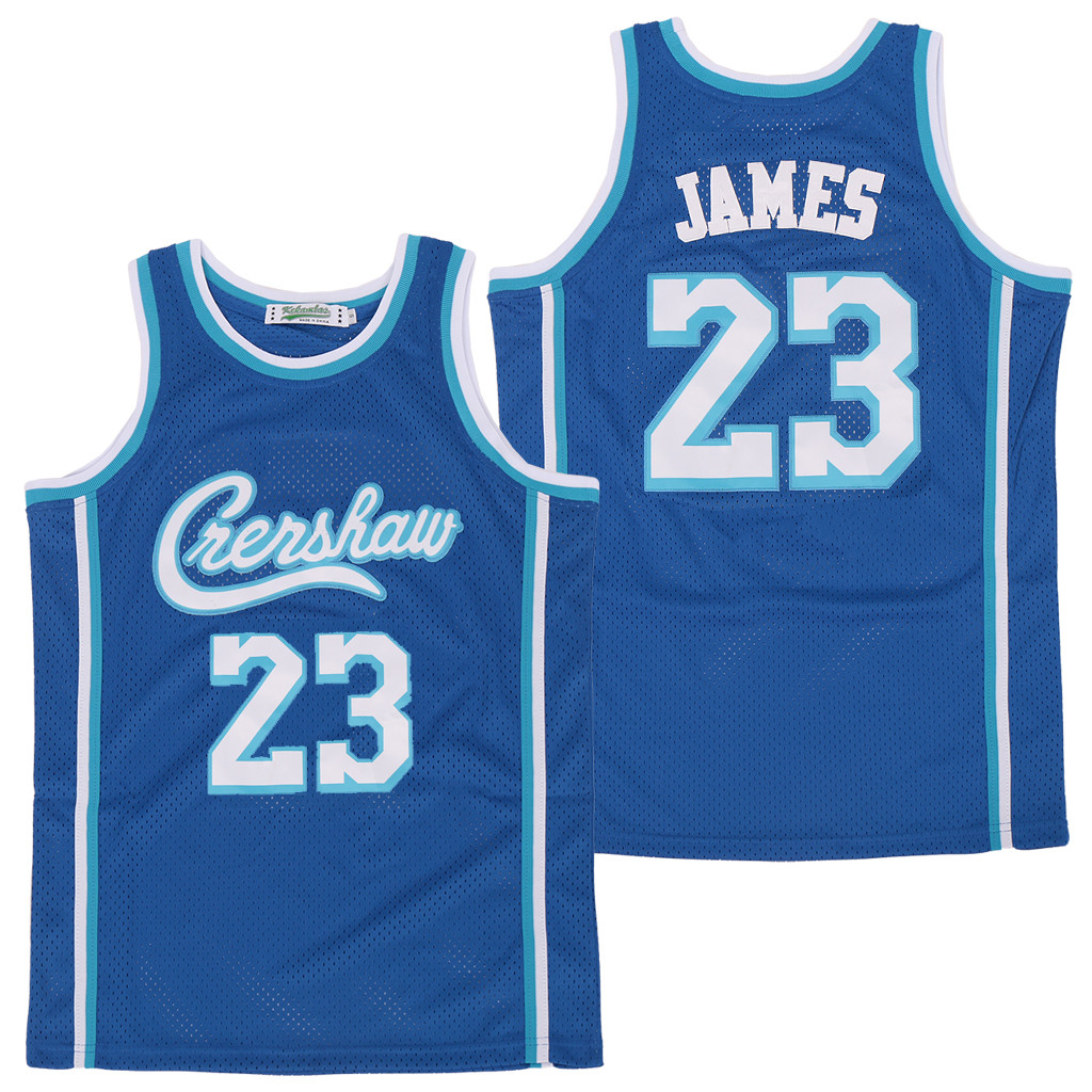 Personalized Lakers 23 Lebron James Blue Swingman Jersey