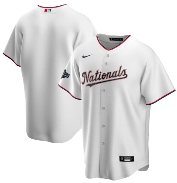 Personalized Nationals Blank White Gold Youth 2020 Gold Program Cool Base Jersey