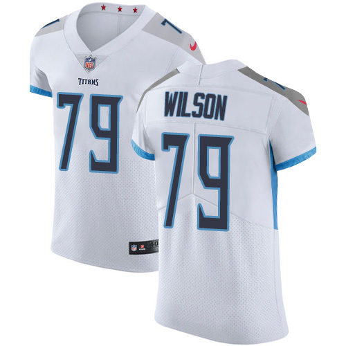 Personalized Titans #79 Isaiah Wilson White Men’s Stitched NFL New Elite Jersey