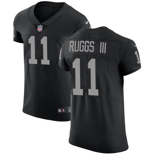 Personalized Raiders #11 Henry Ruggs III Black Team Color Men’s Stitched NFL Untouchable Elite Jersey