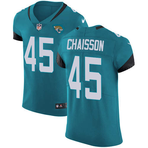 Personalized Jaguars #45 K’Lavon Chaisson Teal Green Alternate Men’s Stitched NFL New Elite Jersey