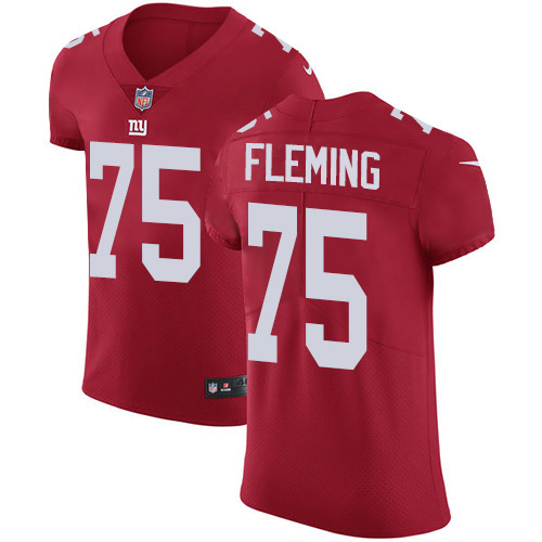 Personalized Giants #75 Cameron Fleming Red Alternate Men’s Stitched NFL New Elite Jersey