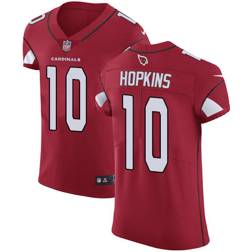 Personalized Cardinals #10 DeAndre Hopkins Red Team Color Men’s Stitched NFL Untouchable Elite Jersey