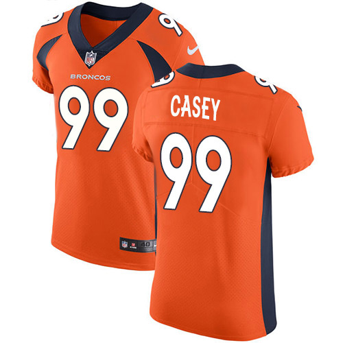 Personalized Broncos #99 Jurrell Casey Orange Team Color Men’s Stitched NFL Untouchable Elite Jersey