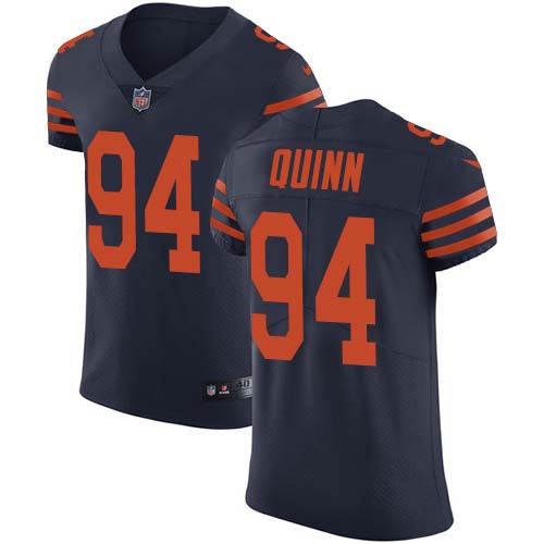 Personalized Bears #94 Robert Quinn Navy Blue Alternate Men’s Stitched NFL Untouchable Elite Jersey
