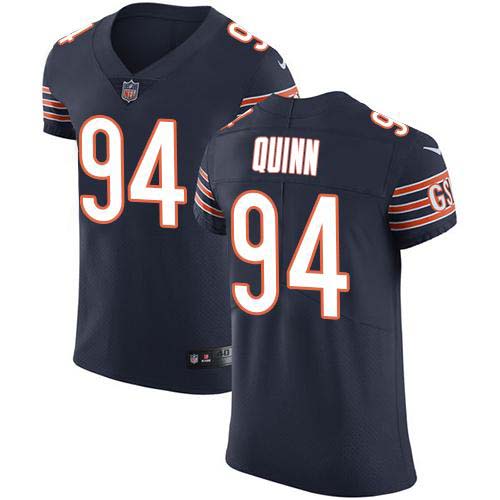 Personalized Bears #94 Robert Quinn Navy Blue Team Color Men’s Stitched NFL Untouchable Elite Jersey