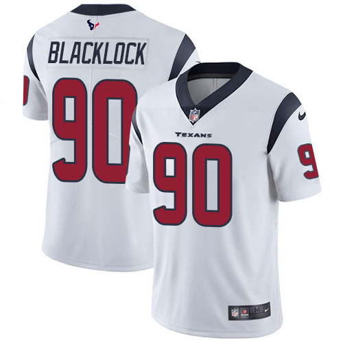 Personalized Texans #90 Ross Blacklock White Men’s Stitched NFL Untouchable Limited Jersey