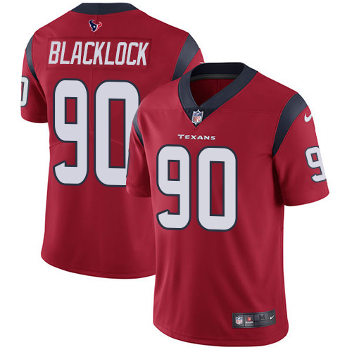 Personalized Texans #90 Ross Blacklock Red Alternate Men’s Stitched NFL Untouchable Limited Jersey