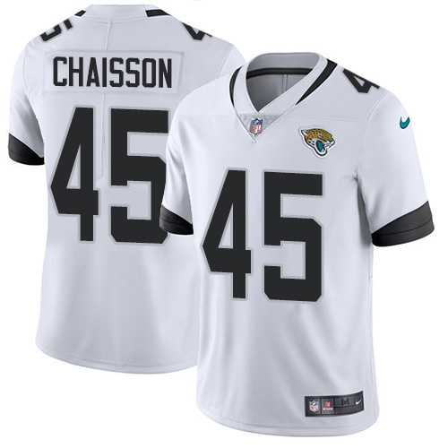 Personalized Jaguars #45 K’Lavon Chaisson White Men’s Stitched NFL Untouchable Limited Jersey