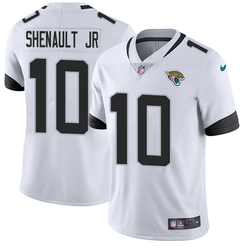 Personalized Jaguars #10 Laviska Shenault Jr. White Men’s Stitched NFL Untouchable Limited Jersey