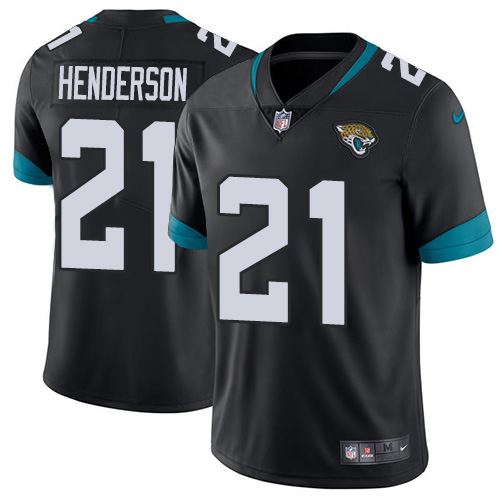 Personalized Jaguars #21 C.J. Henderson Black Team Color Men’s Stitched NFL Untouchable Limited Jersey