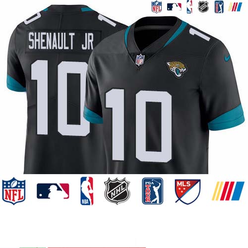 Personalized Jaguars #10 Laviska Shenault Jr. Black Team Color Men’s Stitched NFL Untouchable Limited Jersey